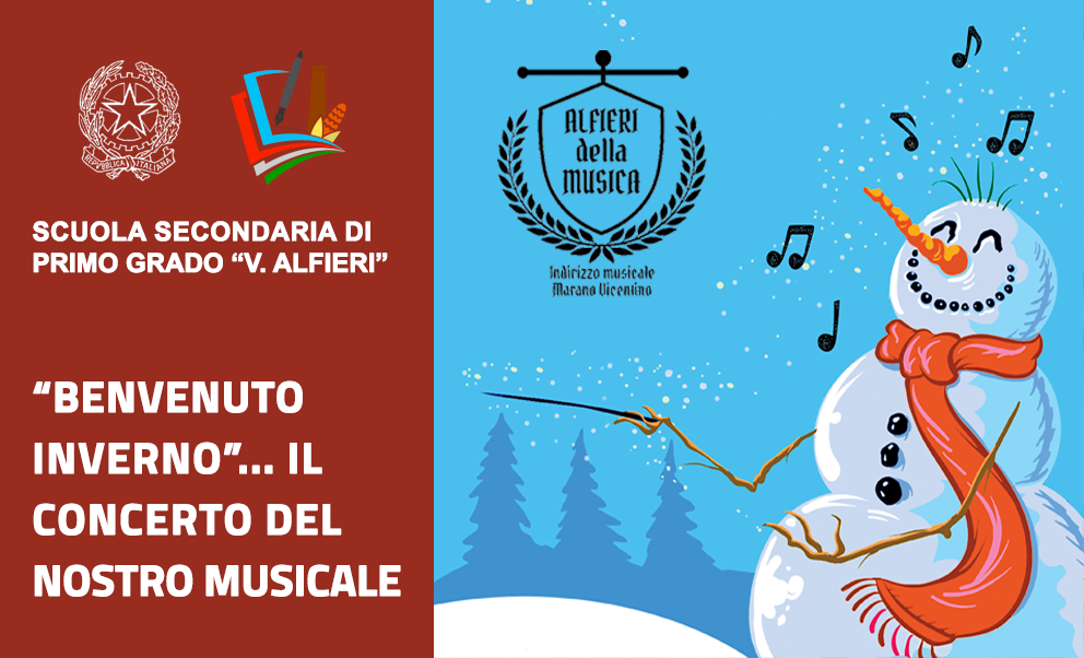 “Benvenuto inverno!”… il concerto natalizio del nostro Indirizzo Musicale